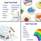 11 Pieces Double Sided Food Grade and Edible Marker,Gourmet Writers for Decorating Fondant,Cakes, Cookies, Frosting, Easter Eggs, Thick Tip and Fine Tip, 10 Colors, by Edibleink